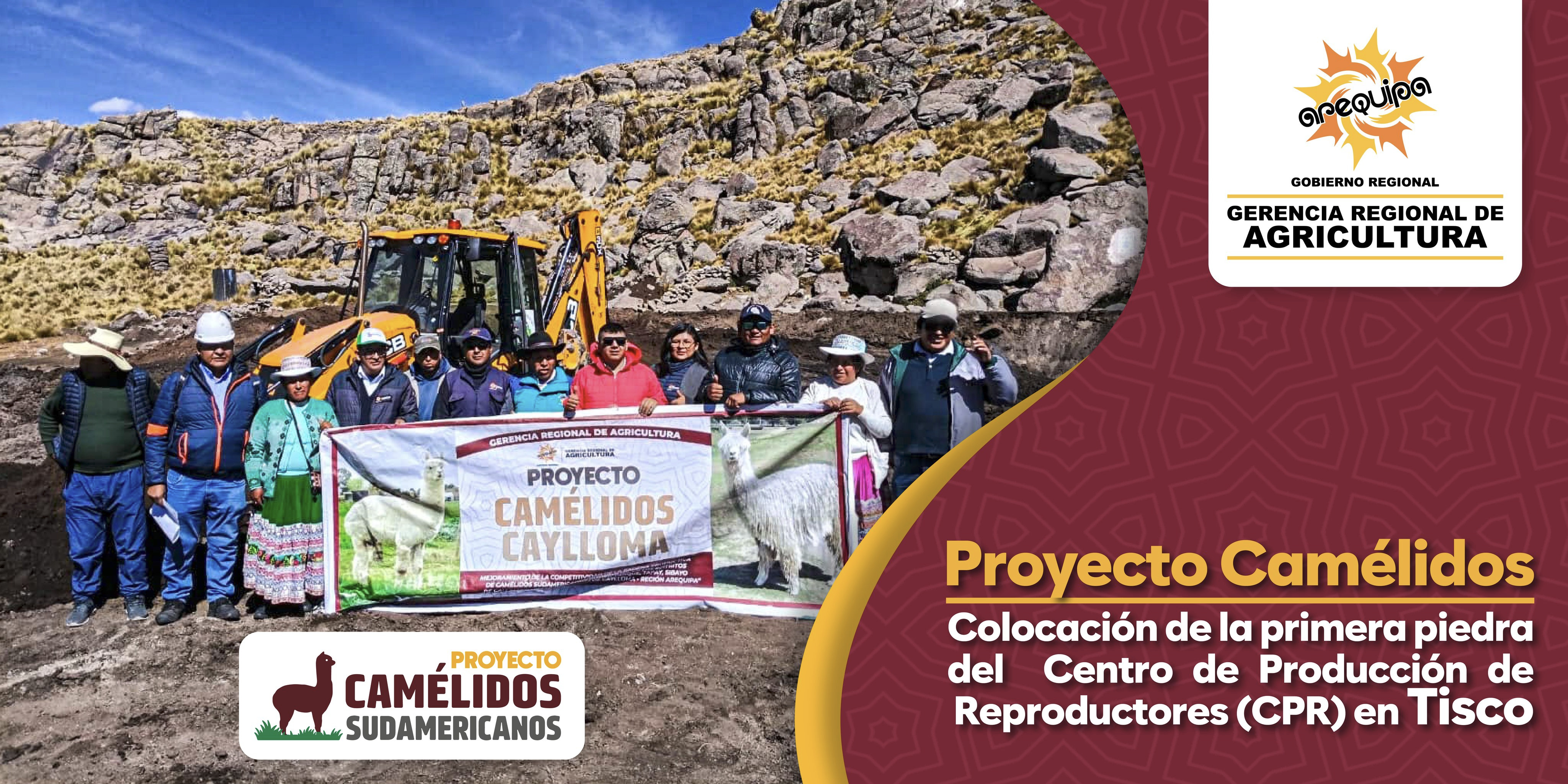 👷‍♂️ COLOCACIÓN DE LA PRIMERA PIEDRA DEL CENTRO DE PRODUCCIÓN DE REPRODUCTORES (CPR) EN TISCO