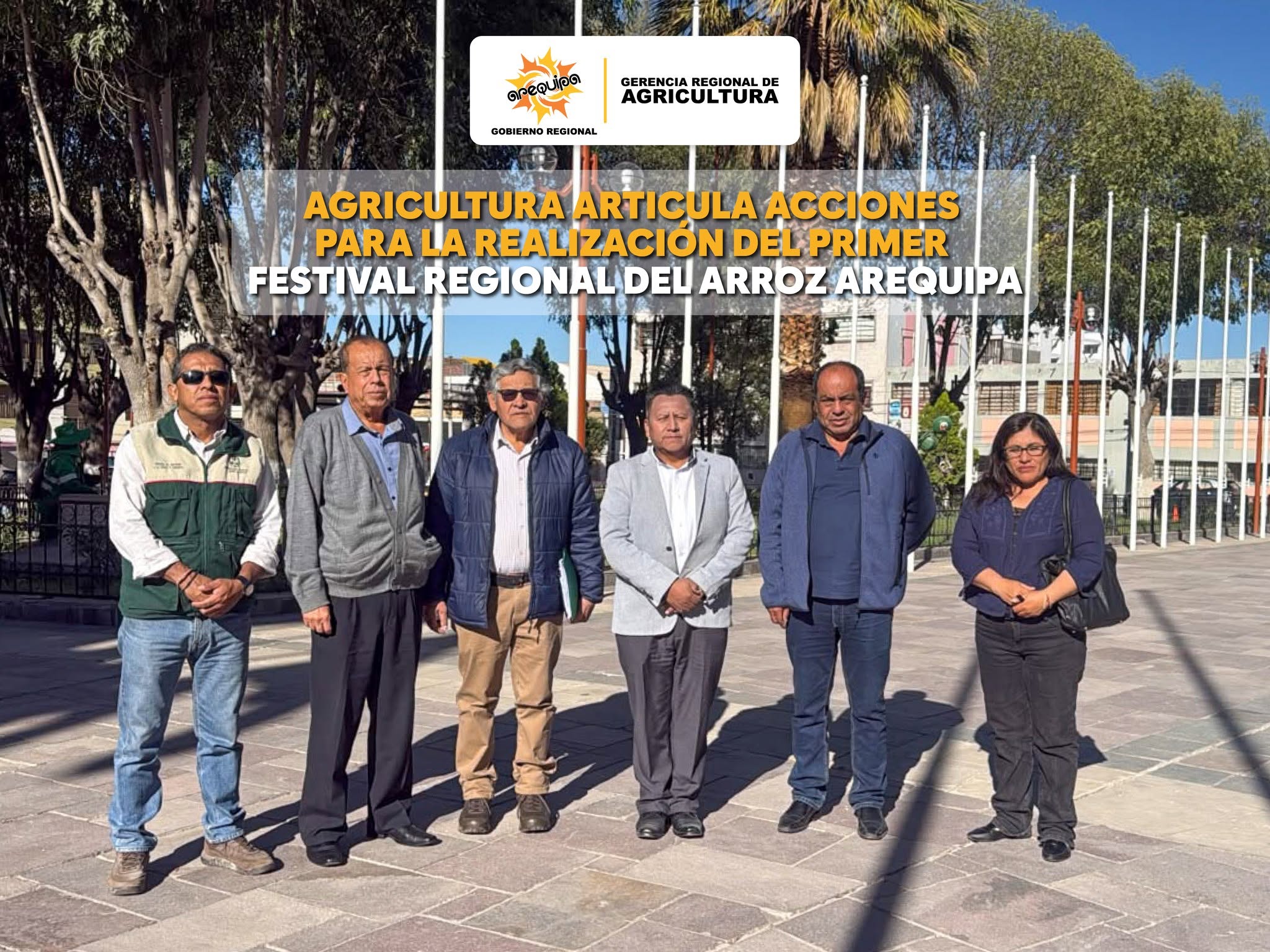 GERENCIA REGIONAL DE AGRICULTURA ARTICULA ACCIONES PARA LA REALIZACIÓN DEL PRIMER FESTIVAL REGIONAL DEL ARROZ AREQUIPA 2026